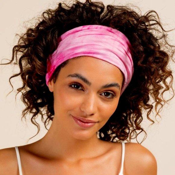 NEW Boho Yoga Running Workout Tie Dye Headband - Picture 12 of 13